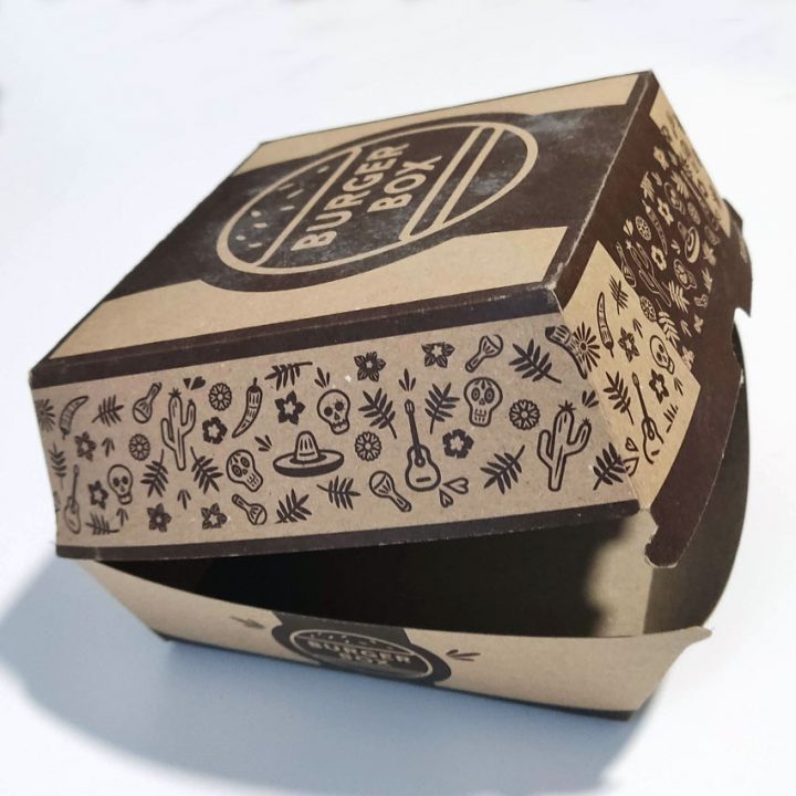 cajas ecológicas de hamburguesas para llevar