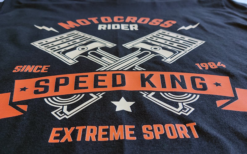 camiseta personalizada transfer vinilo