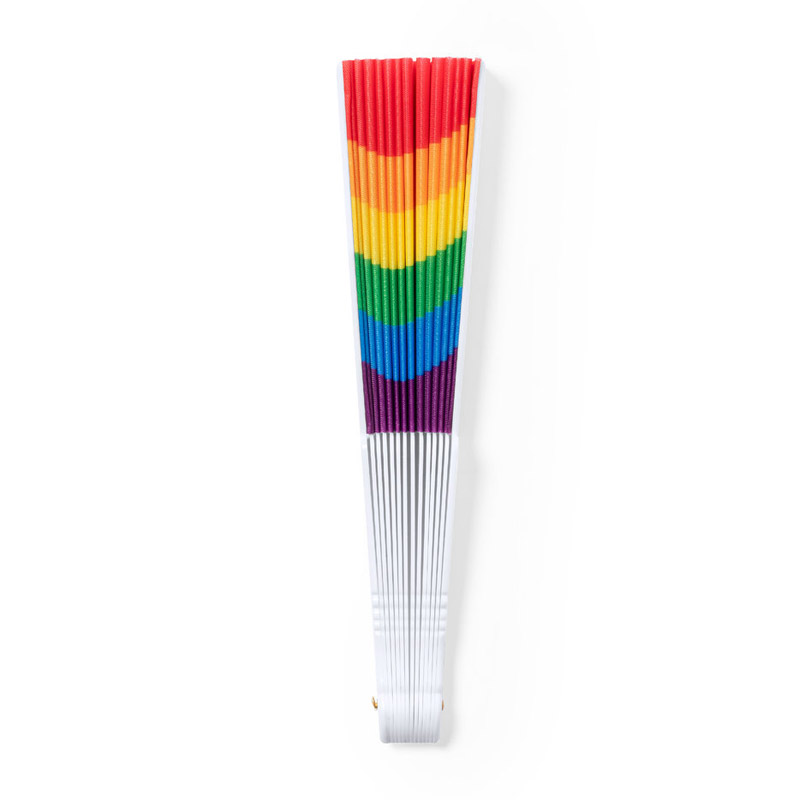 abanico arcoiris personalizable abanicos arcoiris personalizados Orgullo Gay