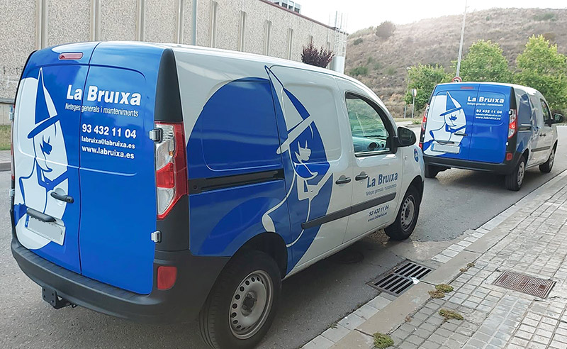 furgonetas rotuladas en Badalona