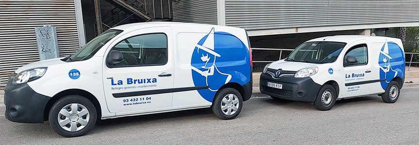 rotulación de furgonetas en Badalona