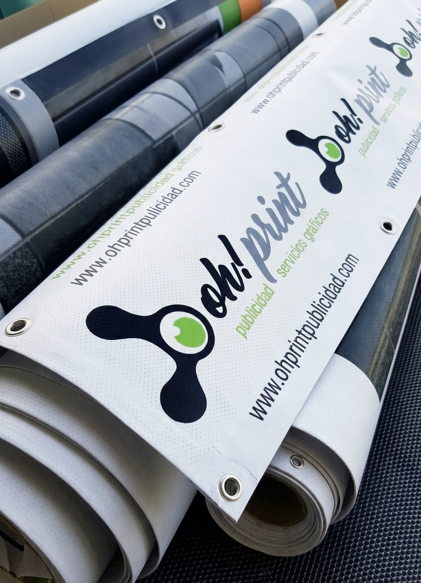 lona publicitaria para promociones inmobiliarias